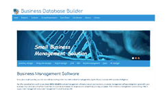 Desktop Screenshot of businessdbbuilder.com